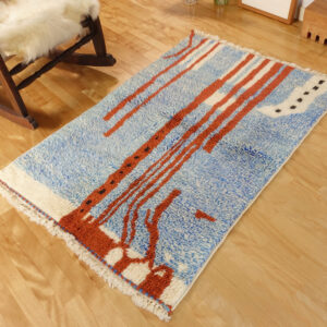 マラケシュラグアフリカン柄